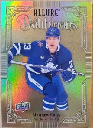 Matthew Knies #DB-63 Hockey Cards 2023 Upper Deck Allure Doubloons