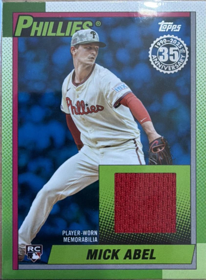 Mick Abel #90RU-MA 2025 Topps Update 1990 Relics Baseball