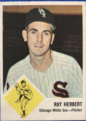 Ray Herbert #9 Baseball Cards 1963 Fleer