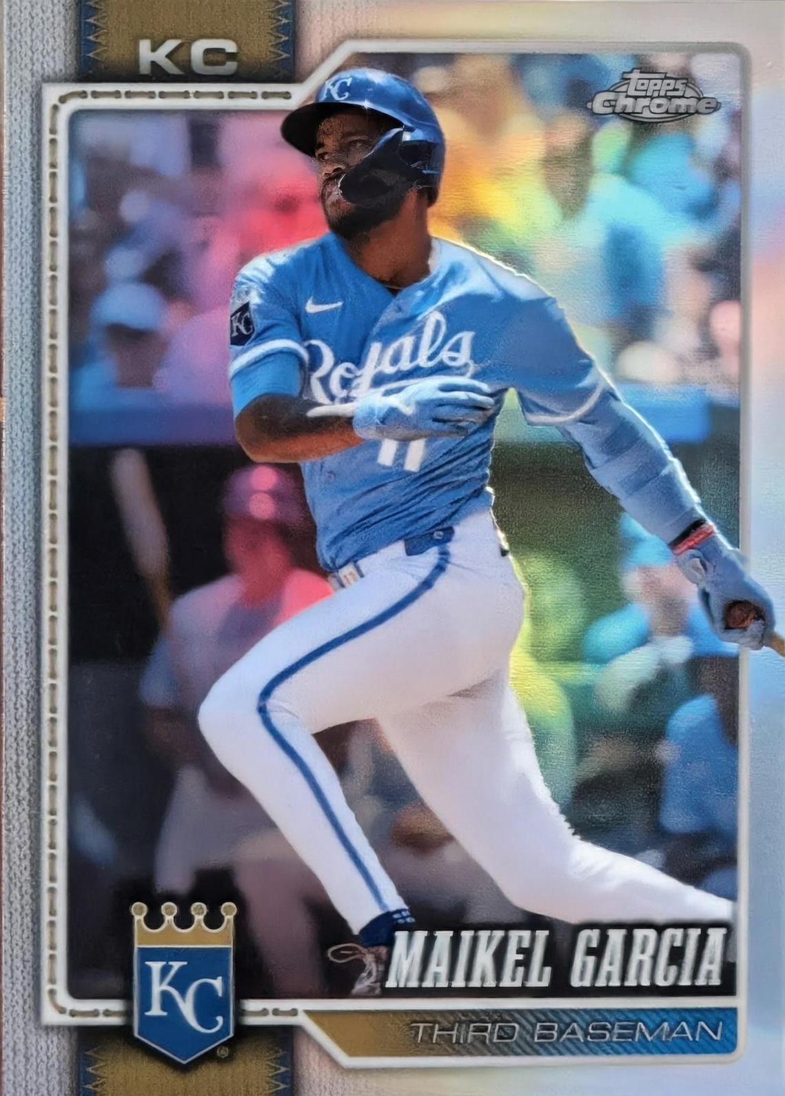 Maikel Garcia [Refractor] (2026 Topps Chrome)