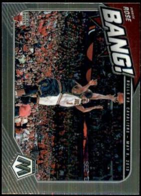 Derrick Rose #5 Basketball Cards 2020 Panini Mosaic Bang