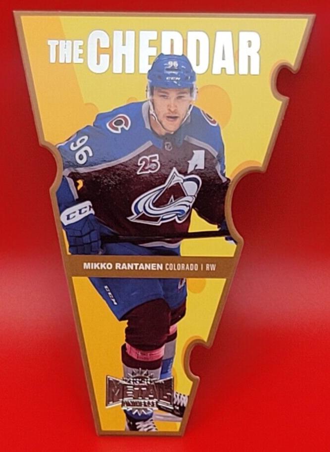 Mikko Rantanen #TC-27 Hockey Cards 2021 Skybox Metal Universe The Cheddar