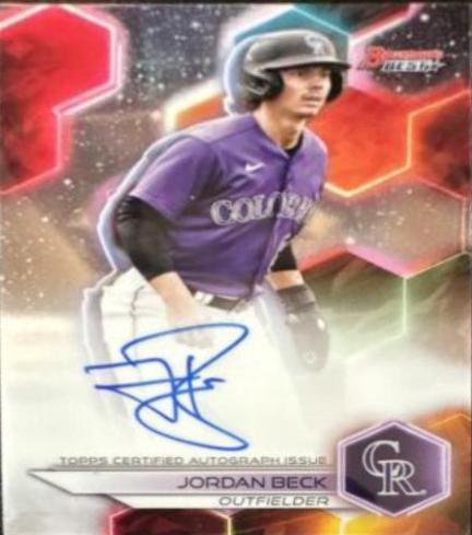 Jordan Beck [Refractor] #B23-JBK