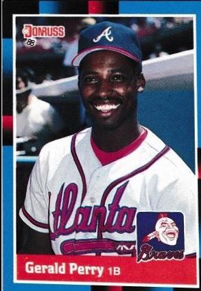 Gerald Perry (1988 Donruss)