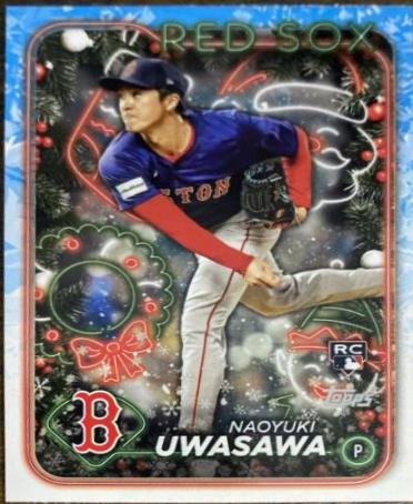 Naoyuki Uwasawa #H37 Baseball Cards 2024 Topps Holiday