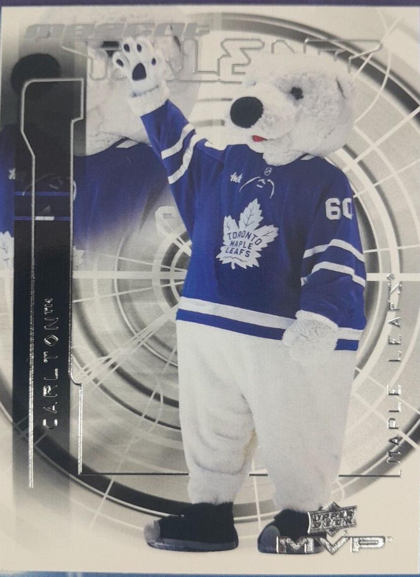 Carlton the Bear #MT-23 Hockey Cards 2024 Upper Deck MVP Mascot Talent