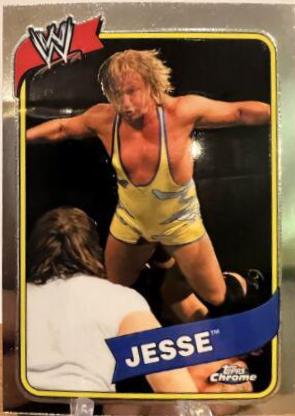 Jesse #38 Wrestling Cards 2008 Topps Heritage III Chrome WWE