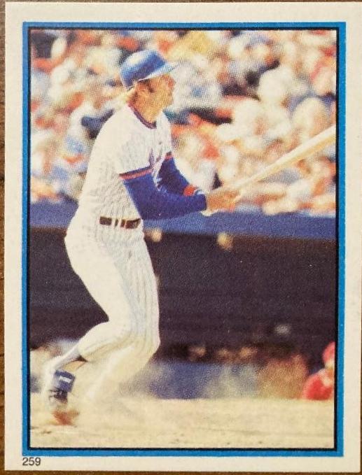 Dave Kingman #259 1983 O Pee Chee Stickers Baseball