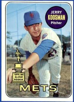 Jerry Koosman #90 Baseball Cards 1969 Topps