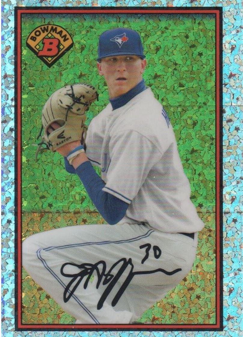 Jeff Hoffman #89BIB-JH Baseball Cards 2014 Bowman Chrome 1989 Is Back Silver Diamond Refractor