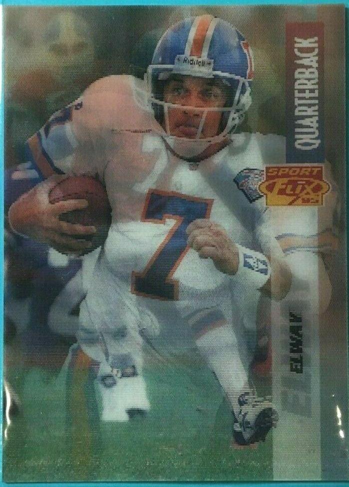John Elway #22 Football Cards 1995 Sportflix