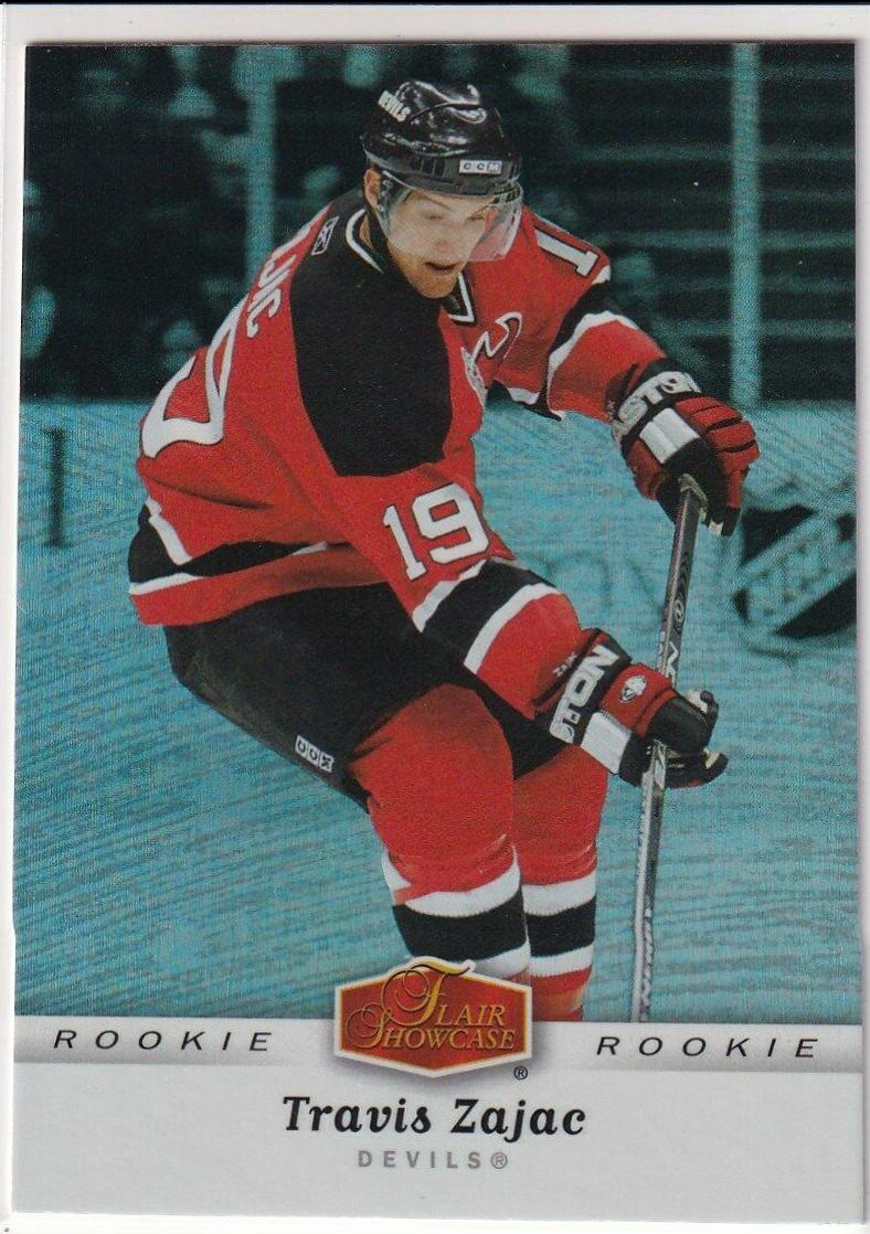 Travis Zajac #318 Hockey Cards 2006 Flair Showcase