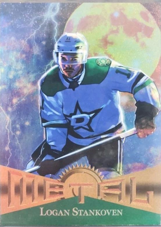Logan Stankoven #RT-1 Hockey Cards 2024 SkyBox Metal Universe 2013 Retro