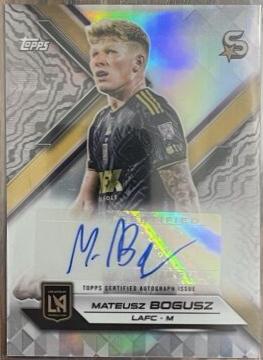 Mateusz Bogusz #SA-MB Soccer Cards 2024 Topps Superstars MLS Superstar Autograph