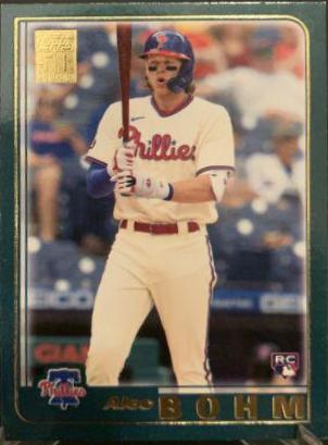 Alec Bohm #201 Baseball Cards 2021 Topps Archives