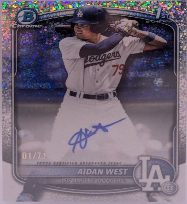 Aidan West [Sparkle Refractor] #CPA-AWE