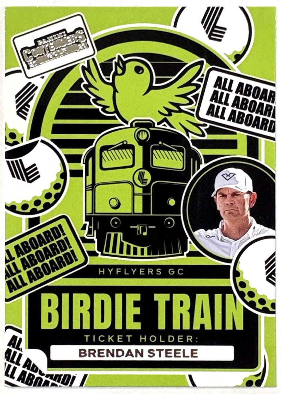 Brendan Steele #10 2026 Panini Contenders LIV Birdie Train Golf