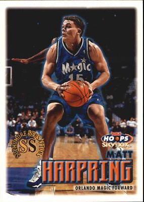 Matt Harpring #50 Basketball Cards 1999 Hoops