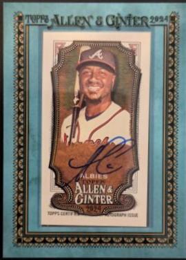 Ozzie Albies [Blue Frame] #MA-OA