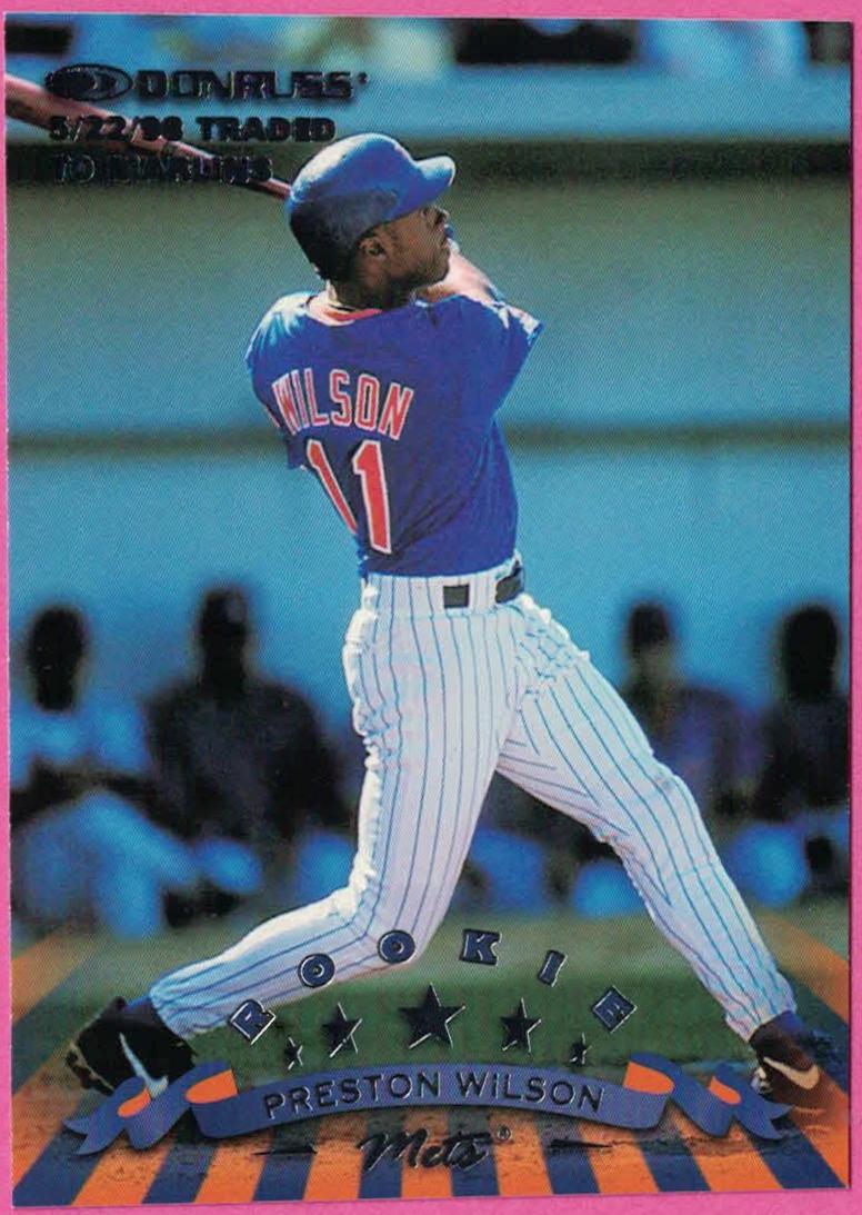 PRESTON WILSON #286 Baseball Cards 1998 Donruss