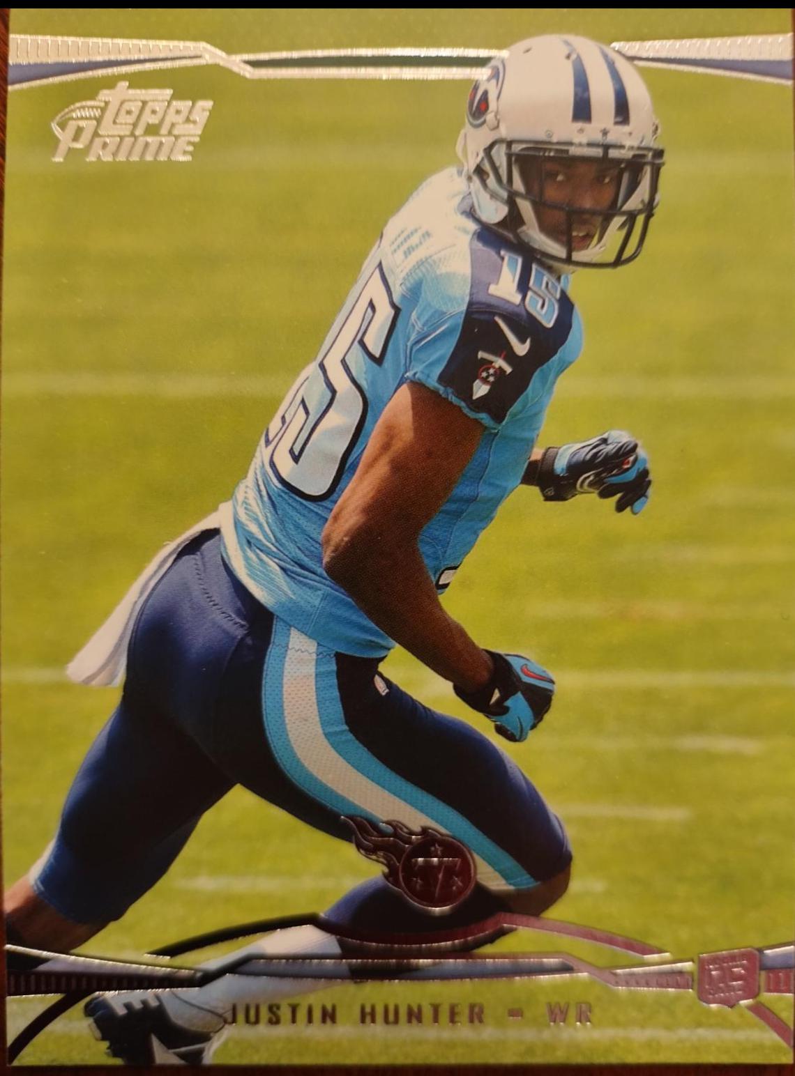 Justin Hunter #143 Football Cards 2013 Topps Prime