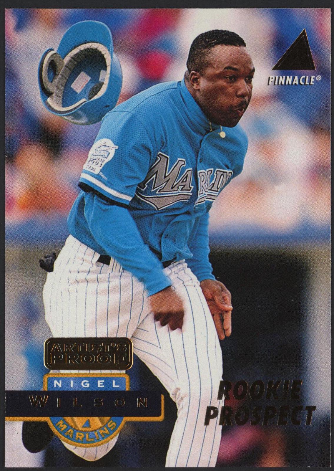 Nigel Wilson #240 Baseball Cards 1994 Pinnacle