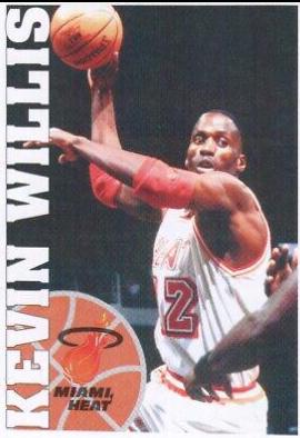 Kevin Willis #18 Basketball Cards 1995 Panini Stickers