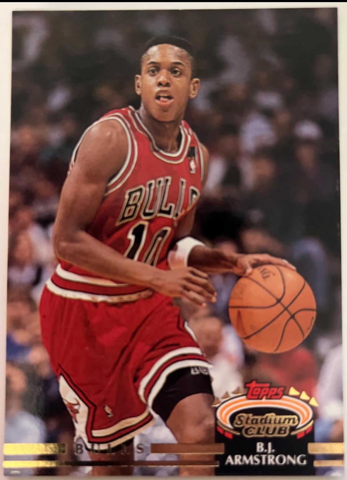 B.J. Armstrong #87 Basketball Cards 1992 Stadium Club