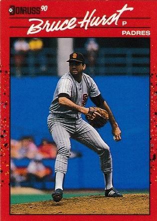 Bruce Hurst #183 Baseball Cards 1990 Donruss