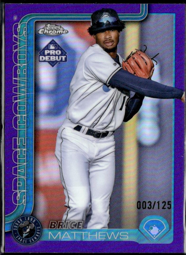 Brice Matthews [Purple Refractor] #PDC-67