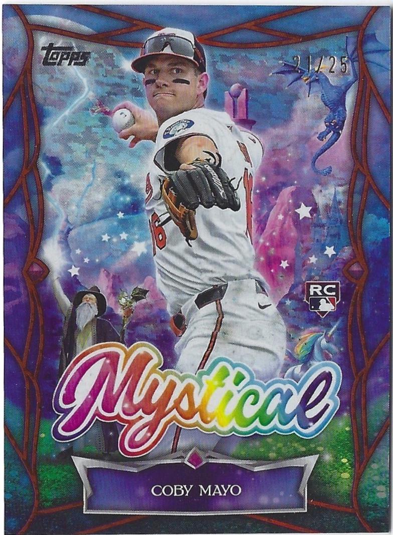 Coby Mayo [Orange] #MYS-25 Prices | 2025 Topps Update Mystical
