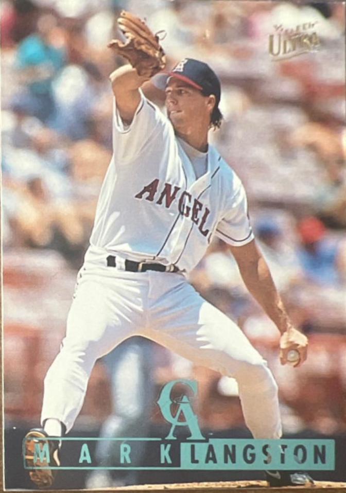 Mark Langston #22 Baseball Cards 1995 Ultra