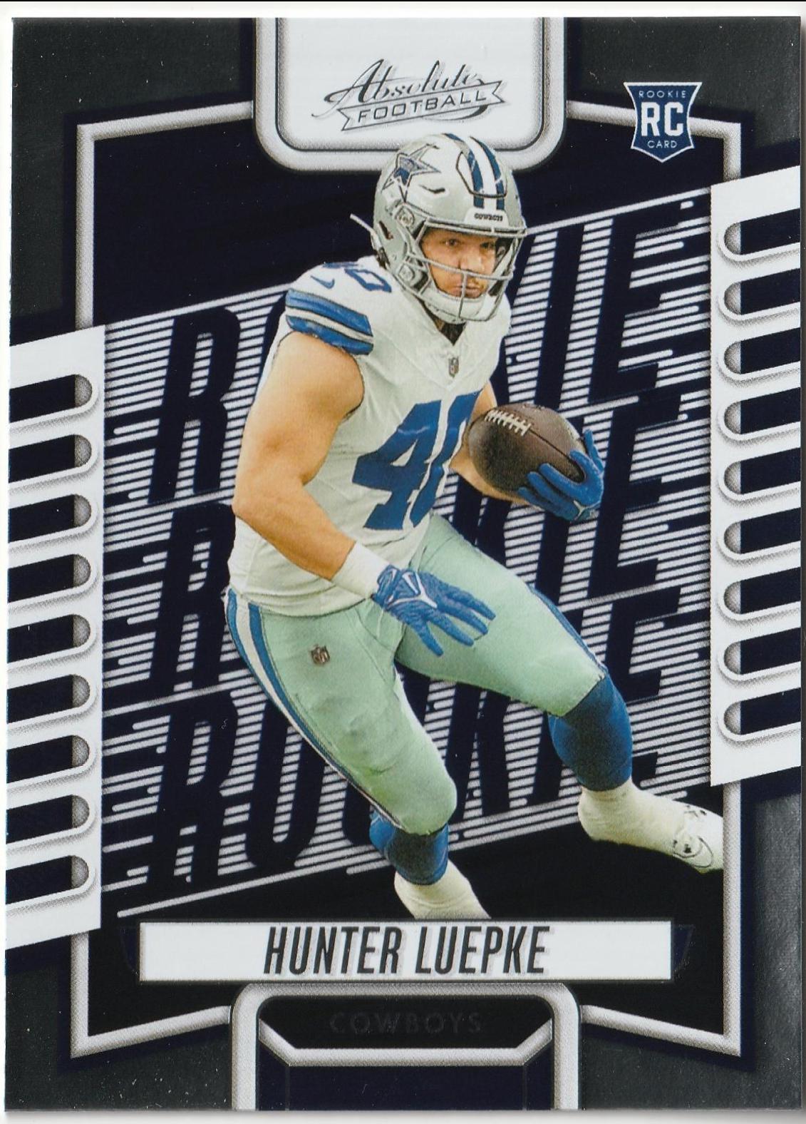 Hunter Luepke #198 Football Cards 2023 Panini Absolute