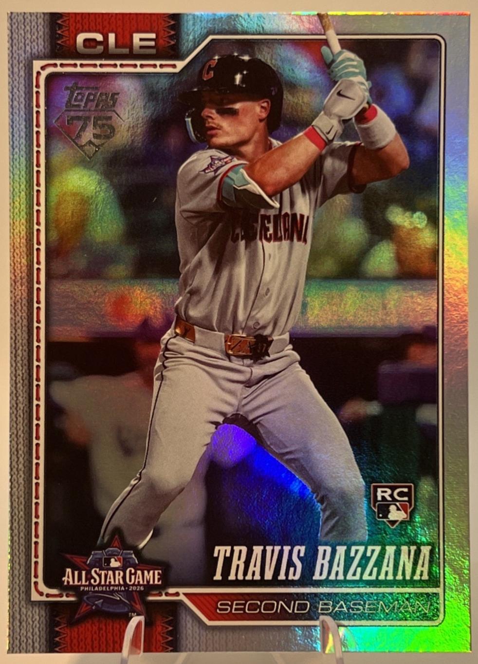 Travis Bazzana #ASG-40 2026 Topps Update All Star Game Autograph Baseball