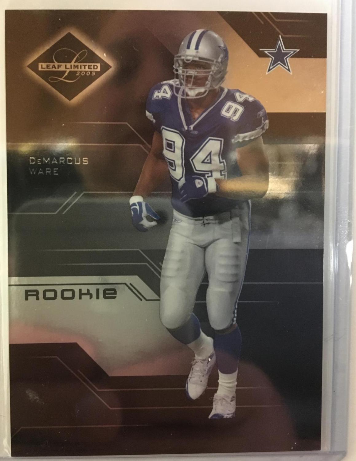 Demarcus Ware #172 Football Cards 2005 Leaf Limited