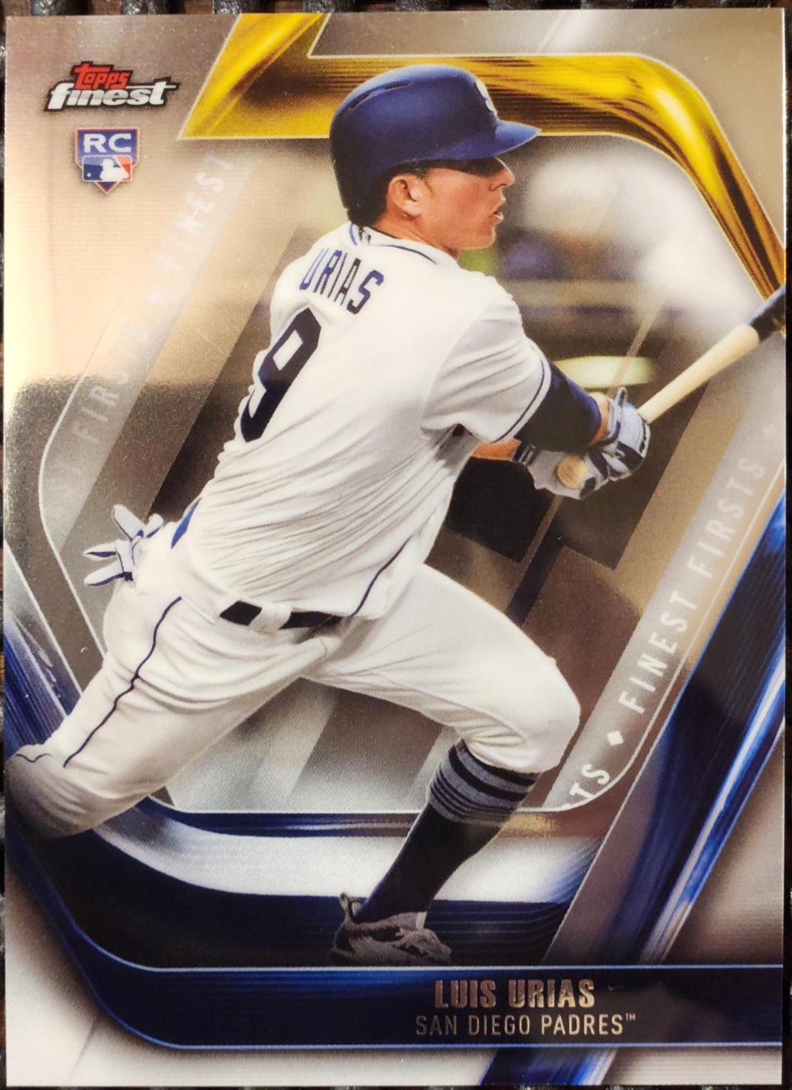Luis Urias #FF-LU Baseball Cards 2019 Topps Finest Firsts