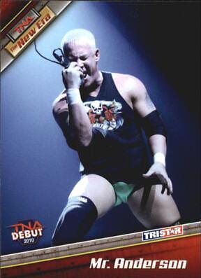 Mr. Anderson #16 Wrestling Cards 2010 TriStar TNA New Era