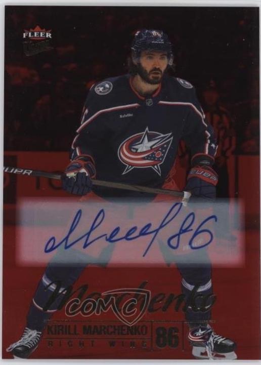 Kirill Marchenko #78 2024-25 Fleer Ultra Hockey