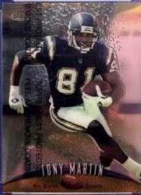 Tony Martin #60 1998 Topps Finest Football