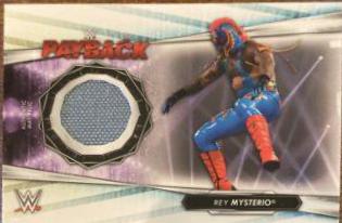 Rey Mysterio #MR-RM Wrestling Cards 2021 Topps WWE Mat Relics