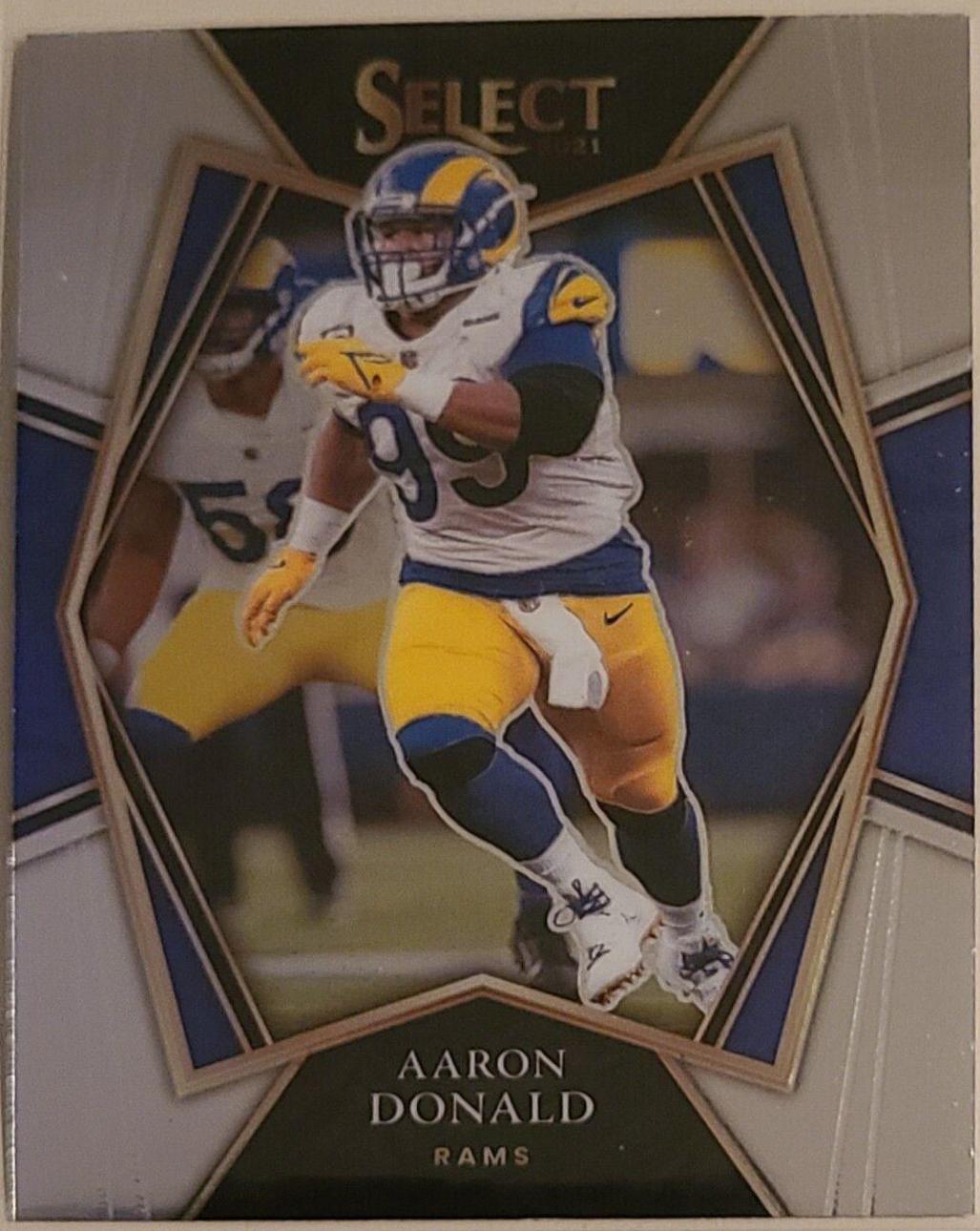 Aaron Donald #120 Football Cards 2021 Panini Select