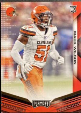 Mack Wilson #287 Football Cards 2019 Panini Playoff