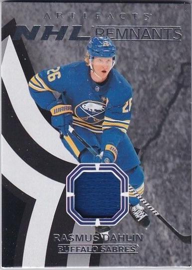 Rasmus Dahlin #NR-4 Hockey Cards 2024 Upper Deck Artifacts NHL Remnants