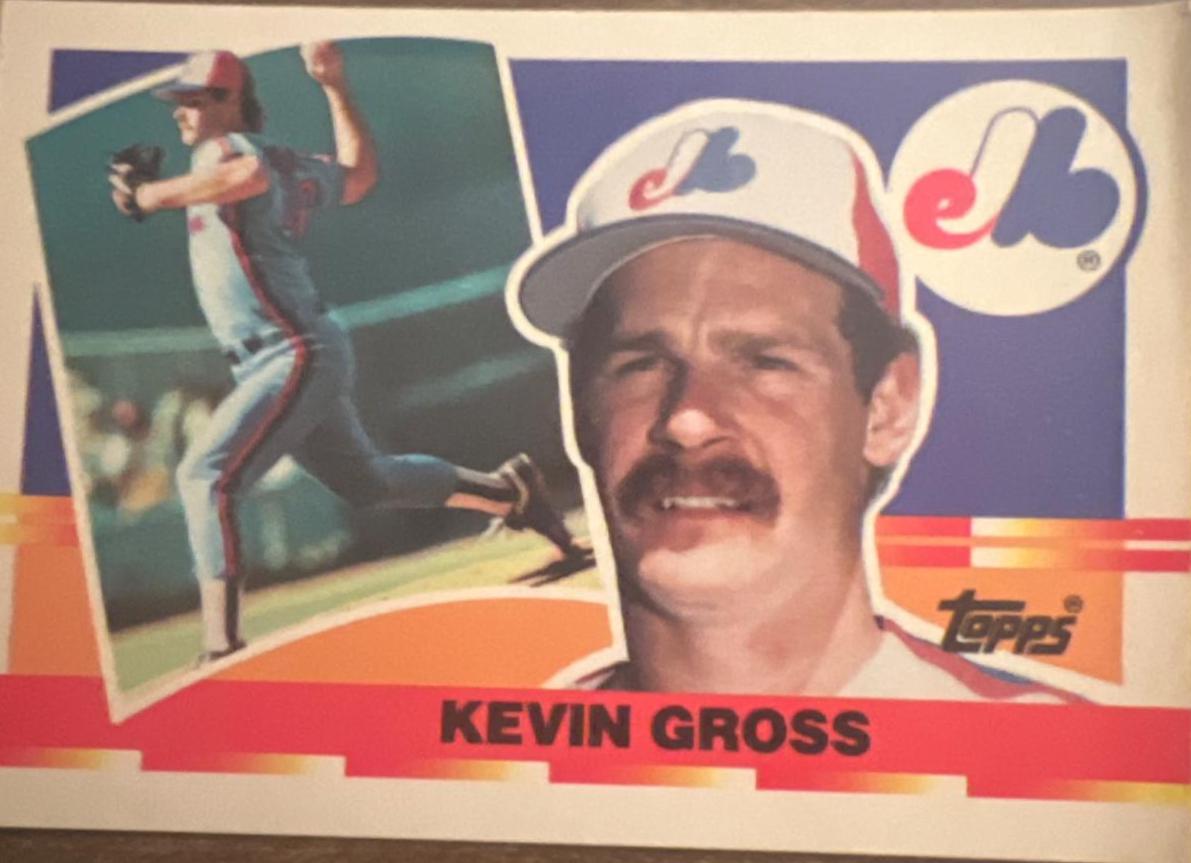 Kevin Gross #3 Baseball Cards 1990 Topps Big Baseball