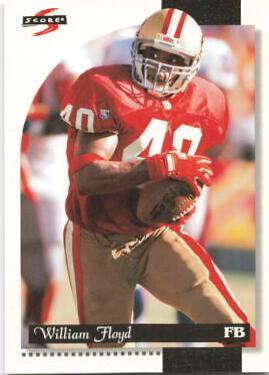 William Floyd #6 Football Cards 1996 Panini Score