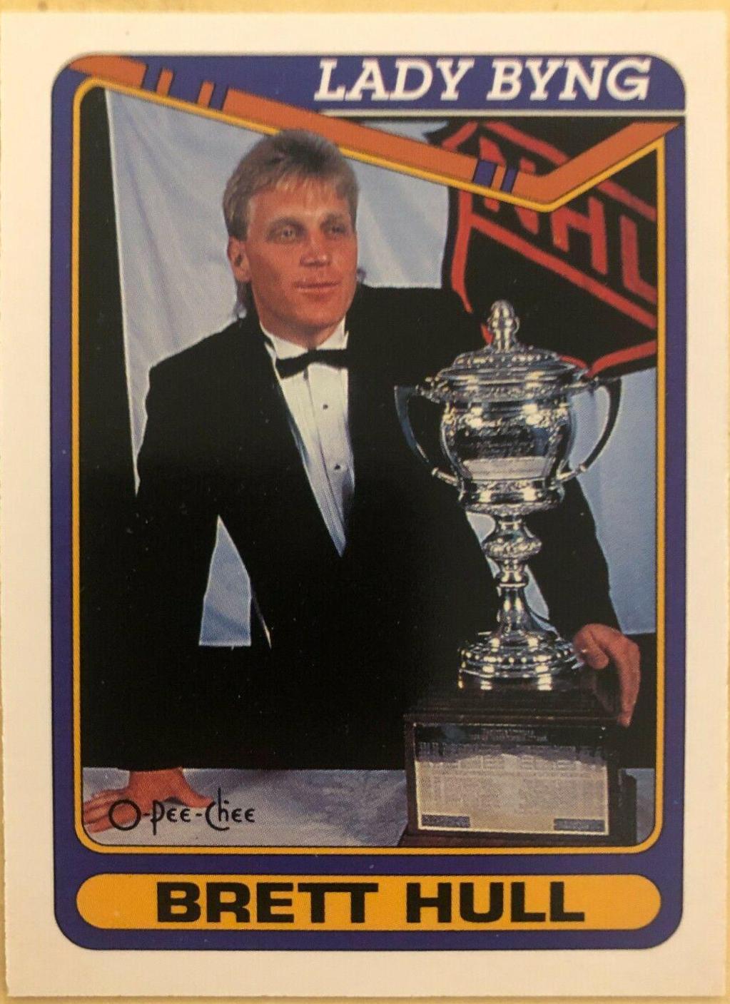Brett Hull #513 1990-91 O-Pee-Chee Hockey