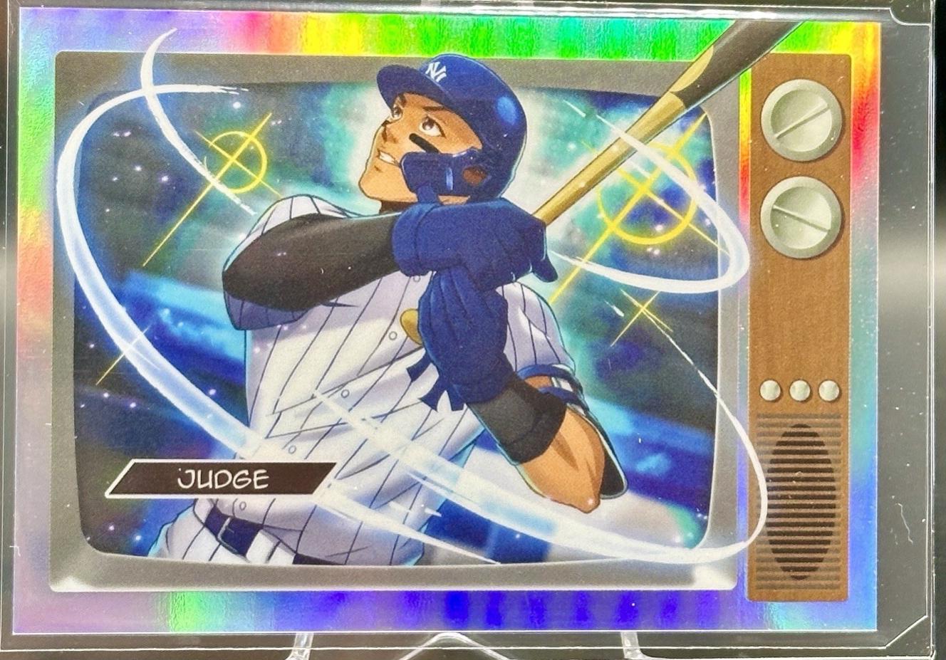 Aaron Judge #BA-6 Baseball Cards 2025 Bowman Anime