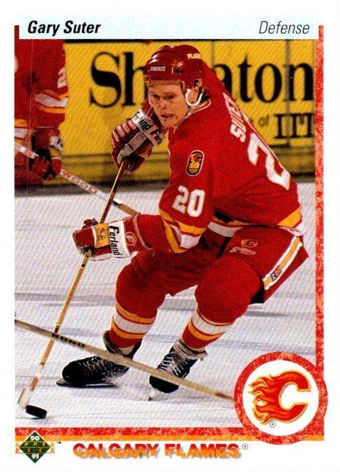 Gary Suter #273 Hockey Cards 1990 Upper Deck