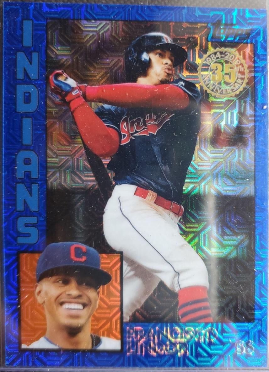 Francisco Lindor [Blue Refractor] #T84-9