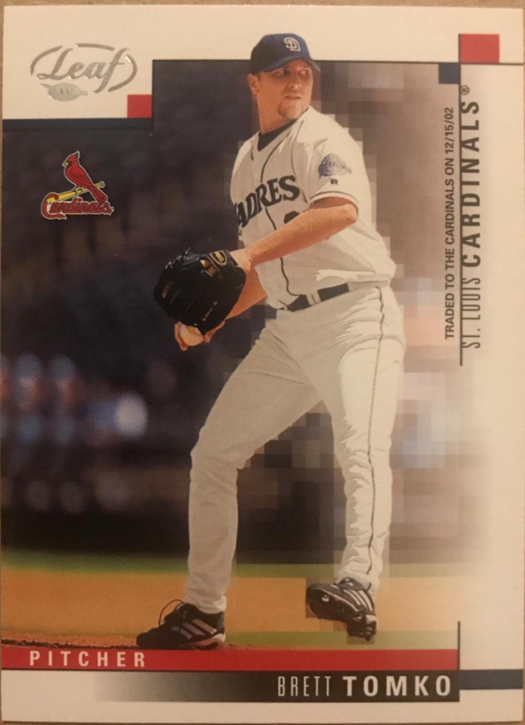 Brett Tomko #227 Baseball Cards 2003 Leaf